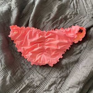 Victoria’s Secret Ruffle Bikini Bottom Large